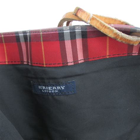 burberry large plaid tote